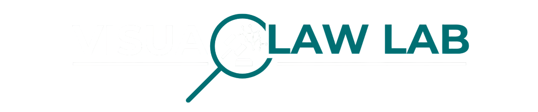 Visual Law Lab - Logo cores invertidas